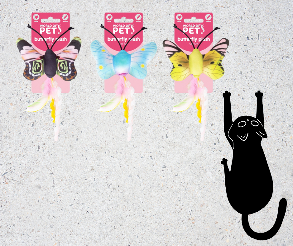 Butterfly Catnip Toy