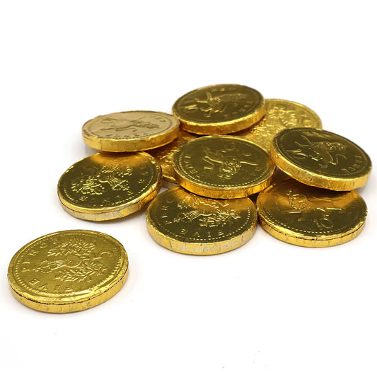 Gold Milk Chocolate Coins image 0
