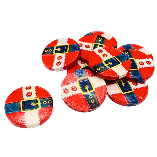 Santa's Belt Milk Chocolate Coins image 0