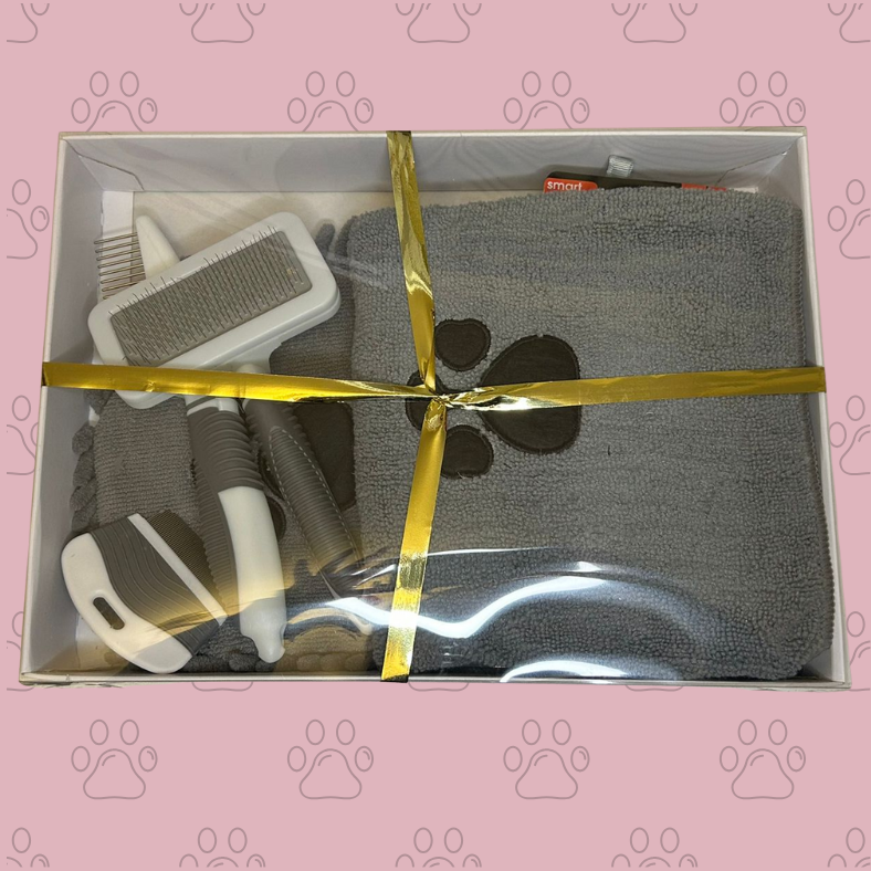 🐾 The Dog Grooming Box – 6-Piece Pamper & Care Set for Dogs 🛁✨