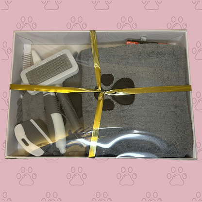 🐾 The Dog Grooming Box – 6-Piece Pamper & Care Set for Dogs 🛁✨
