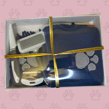 🐾 The Dog Grooming Box – 6-Piece Pamper & Care Set for Dogs 🛁✨