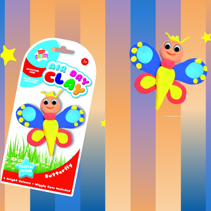 Bring your imagination to life with our Air-Dry Clay Animal Kits ✨🐾✨