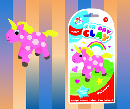 Bring your imagination to life with our Air-Dry Clay Animal Kits ✨🐾✨