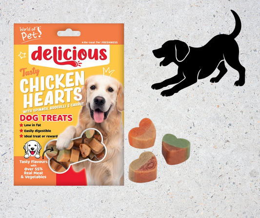 Chicken Heart Dog Treats