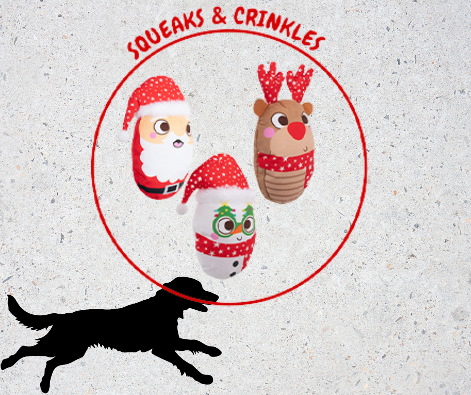 Christmas Squeak & Crinkle Toy