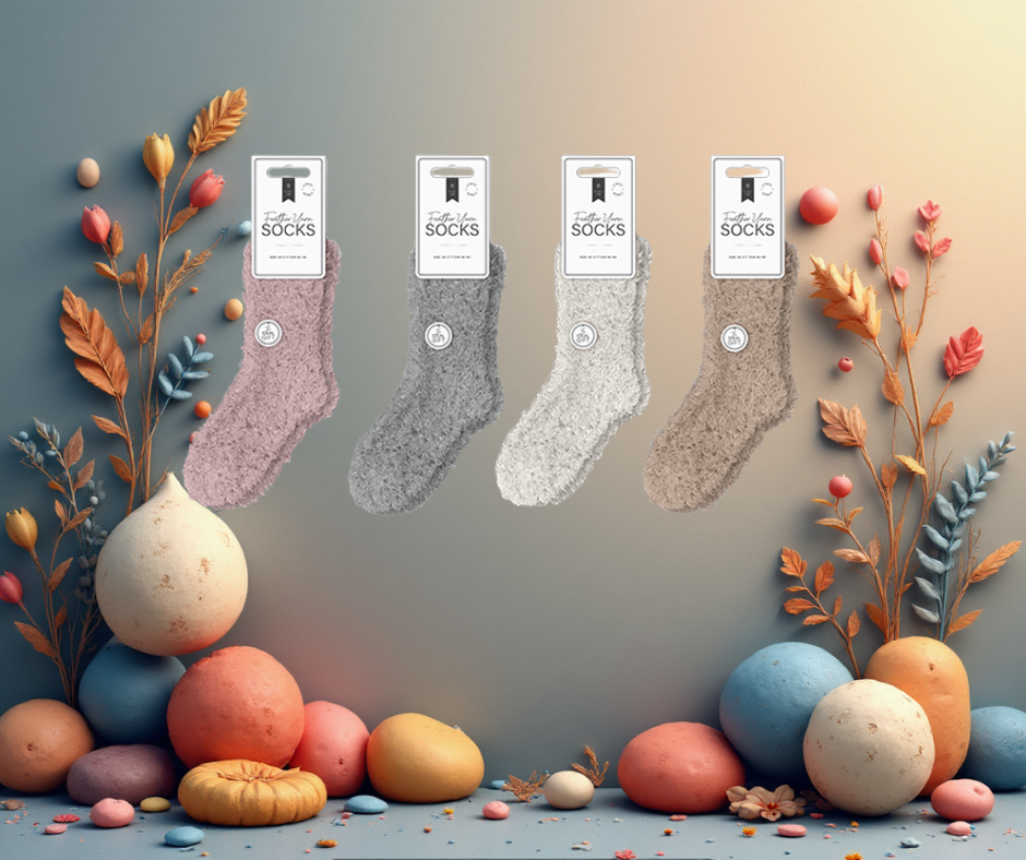 Fluffy Socks 3-7 (Twin Pack)