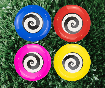 Brightly Coloured Frisbee